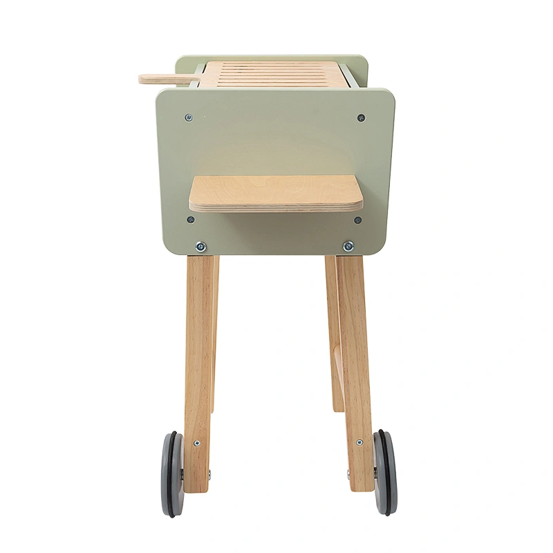 kids wooden Barbeque Grill
